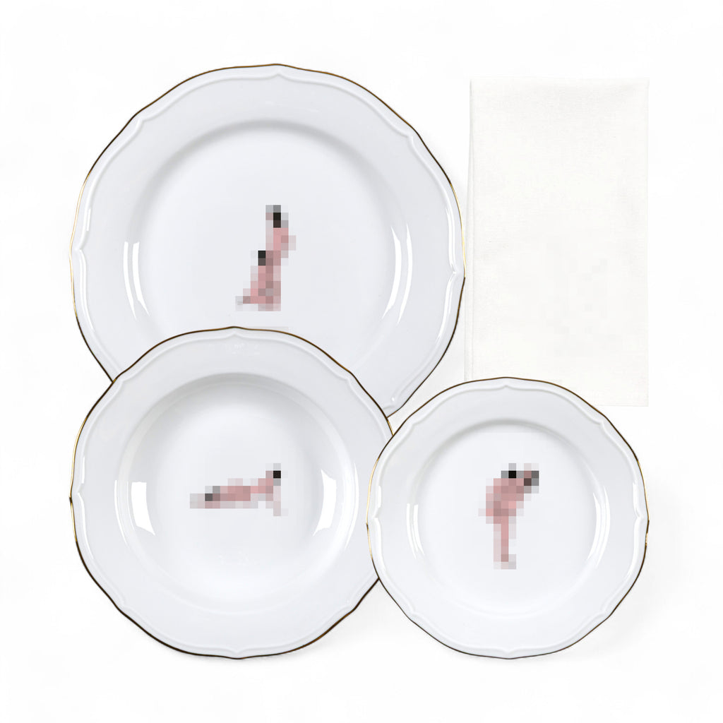 Set 3 Piatti Seikantai5271 Suspended Seletti