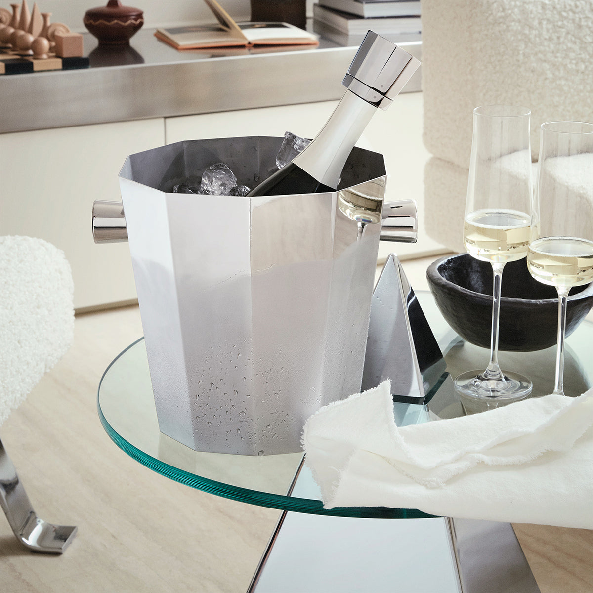 Rinfrescatore con manici Eugenia Alessi