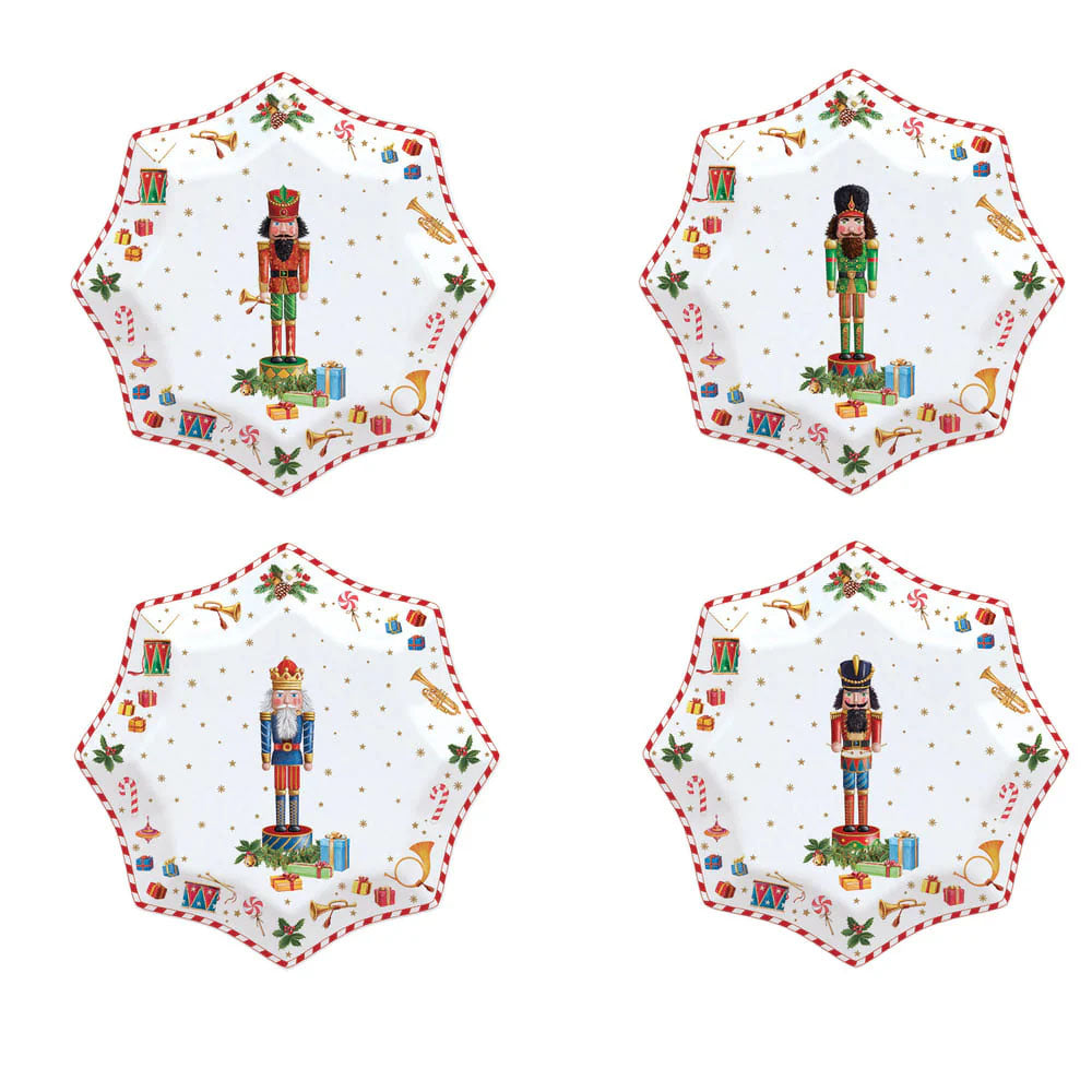 Set 4 Piattini porcellana 16 cm Easy Life