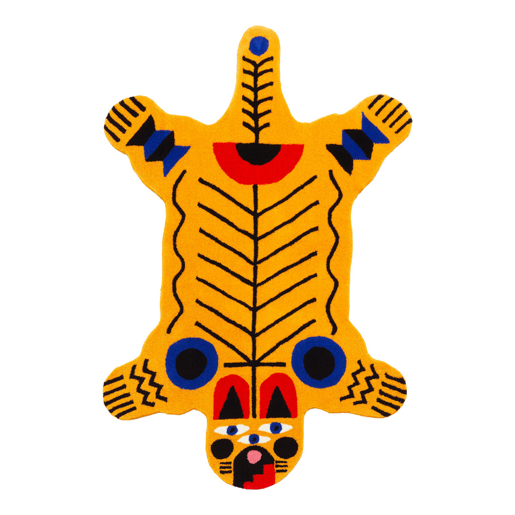 Tappeto Oggian Italian Tiger Large Qeeboo