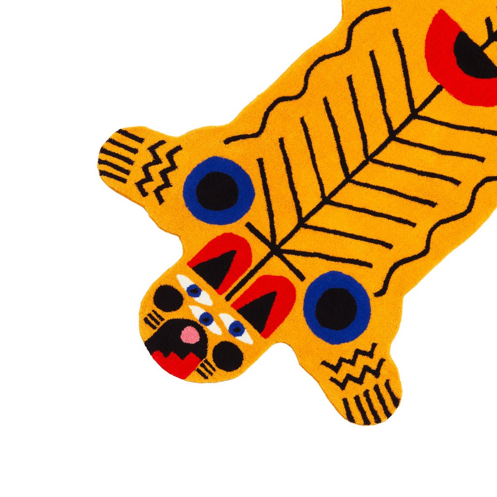 Tappeto Oggian Italian Tiger Large Qeeboo