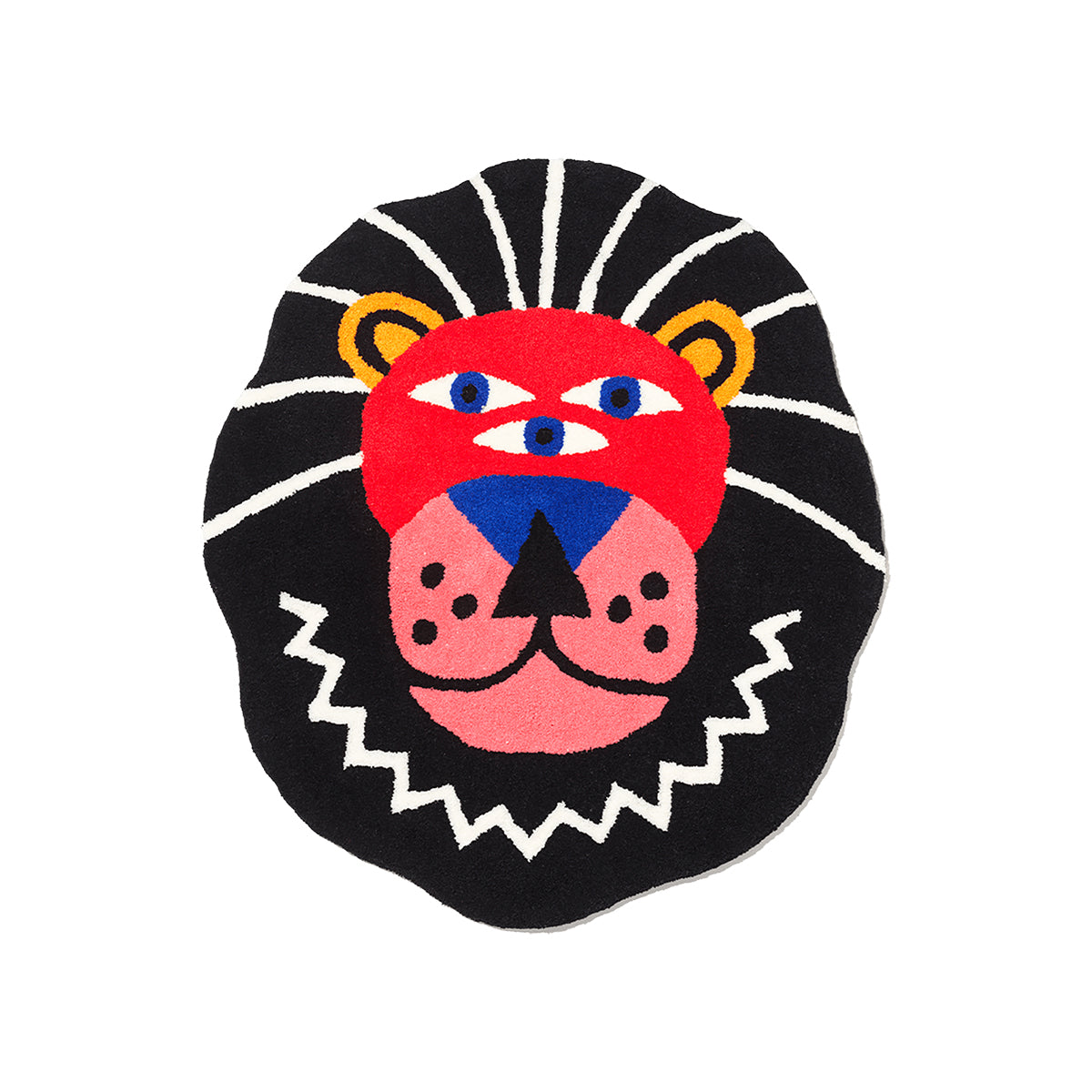 Tappeto Oggian Leo Qeeboo