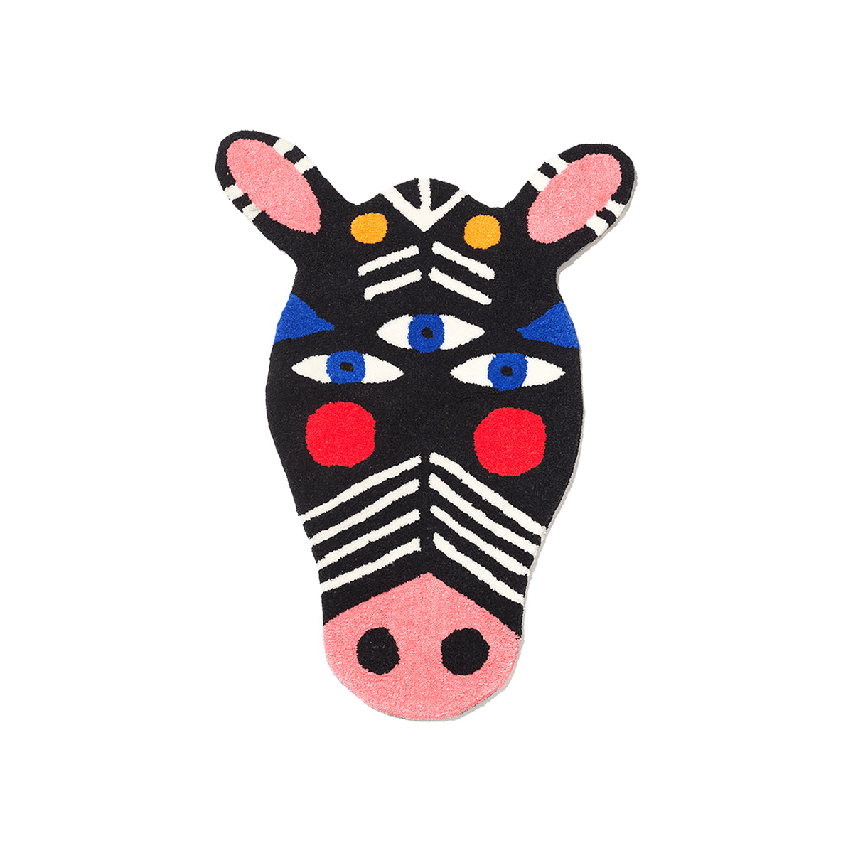 Tappeto Oggian Zibra Qeeboo