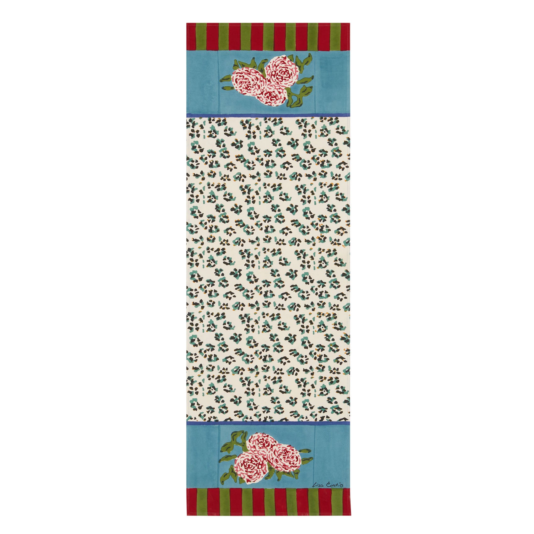 Runner 50 x 150 Stripes Sky Lisa Corti