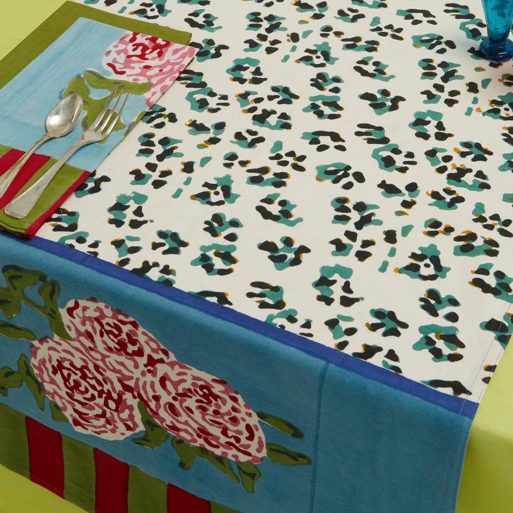 Runner 50 x 150 Stripes Sky Lisa Corti