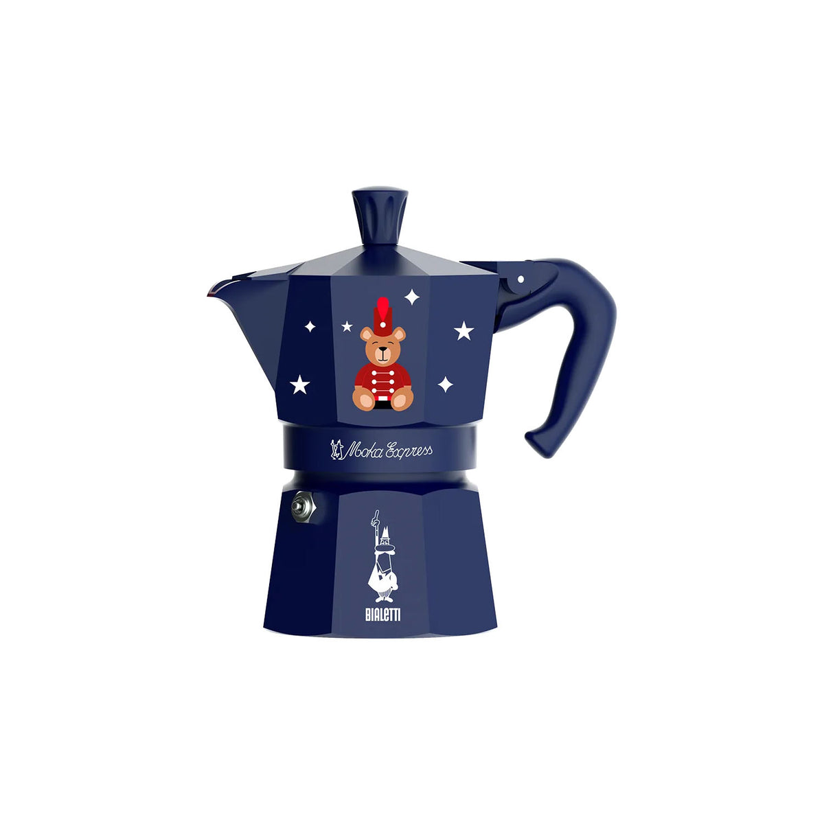Moka Express 1Tz Blu Natale Bialetti Exclusive