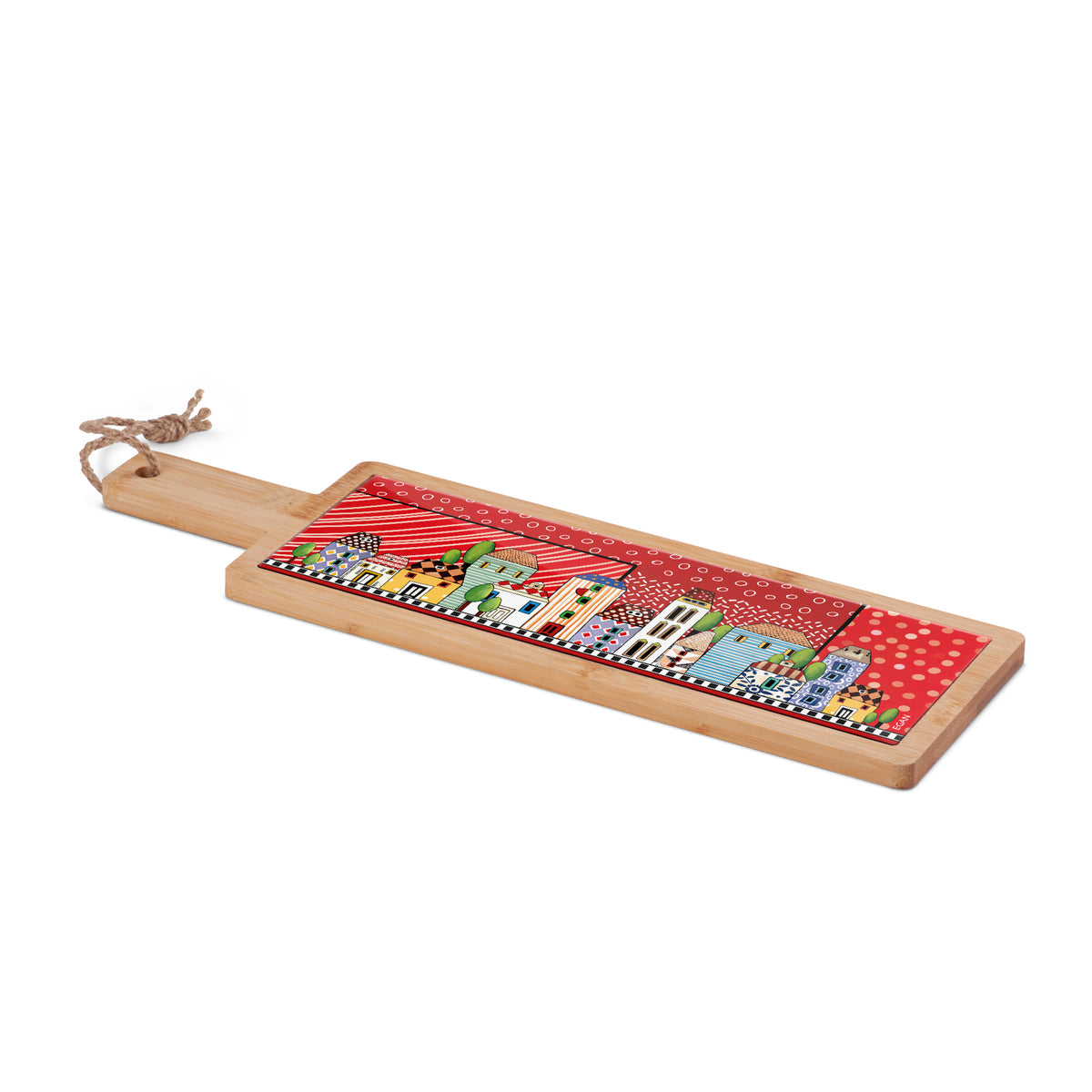 Tagliere Rosso Paese Mio Cm 42X13 Egan