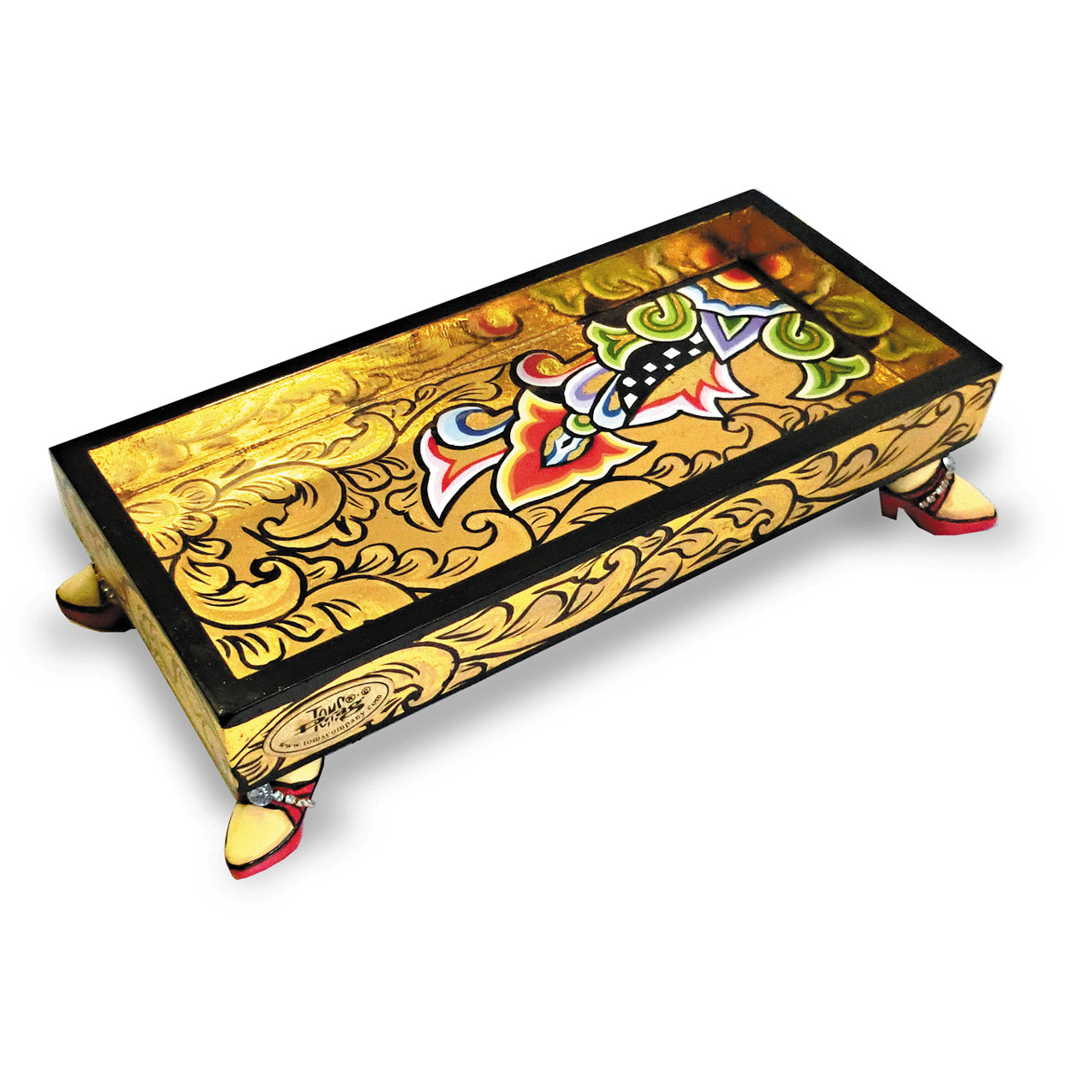 Vassoio S Dorato Cm.24X12X6  Tom`s Drag