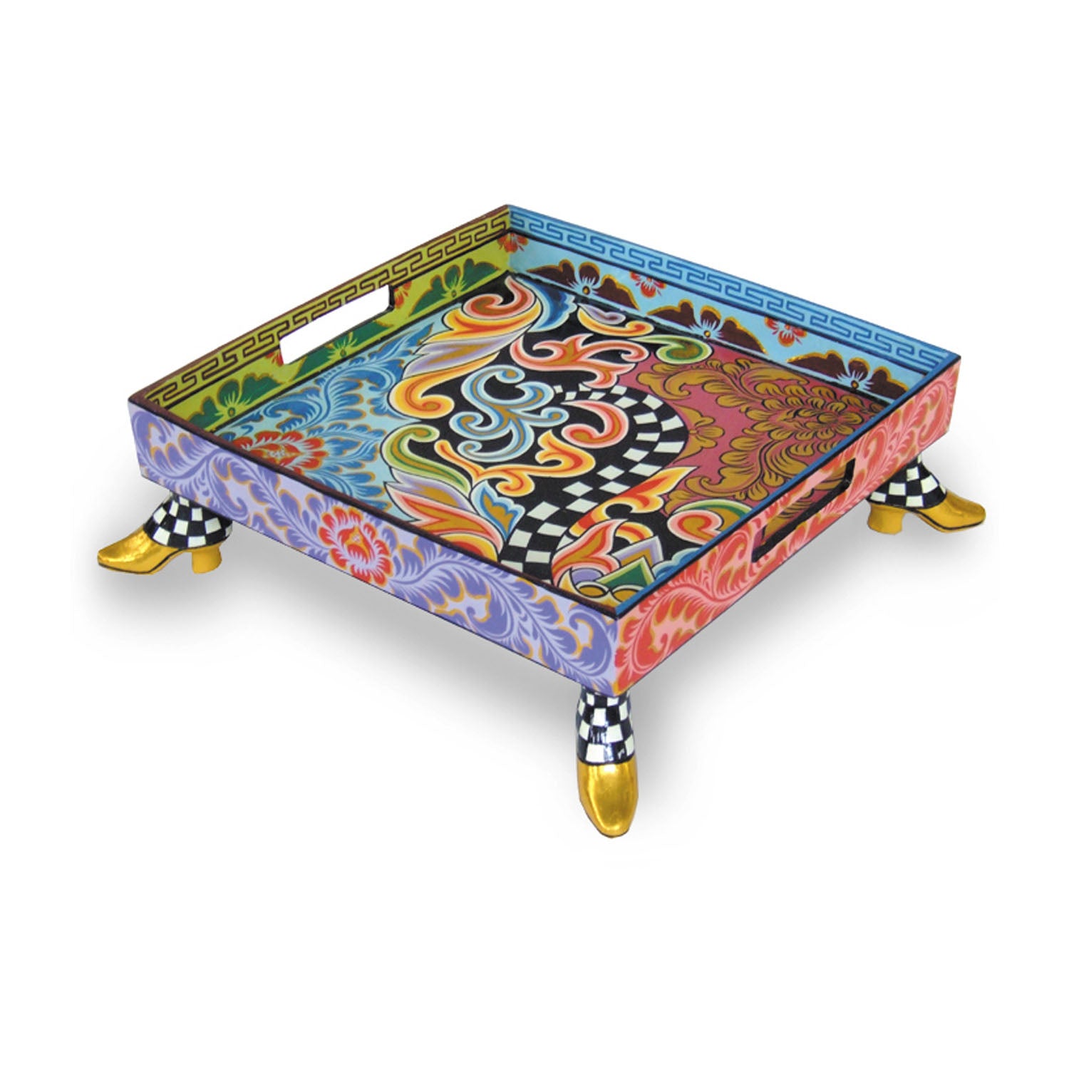 Vassoio Drag M 38X38 H.11.5  Tom`s Drag