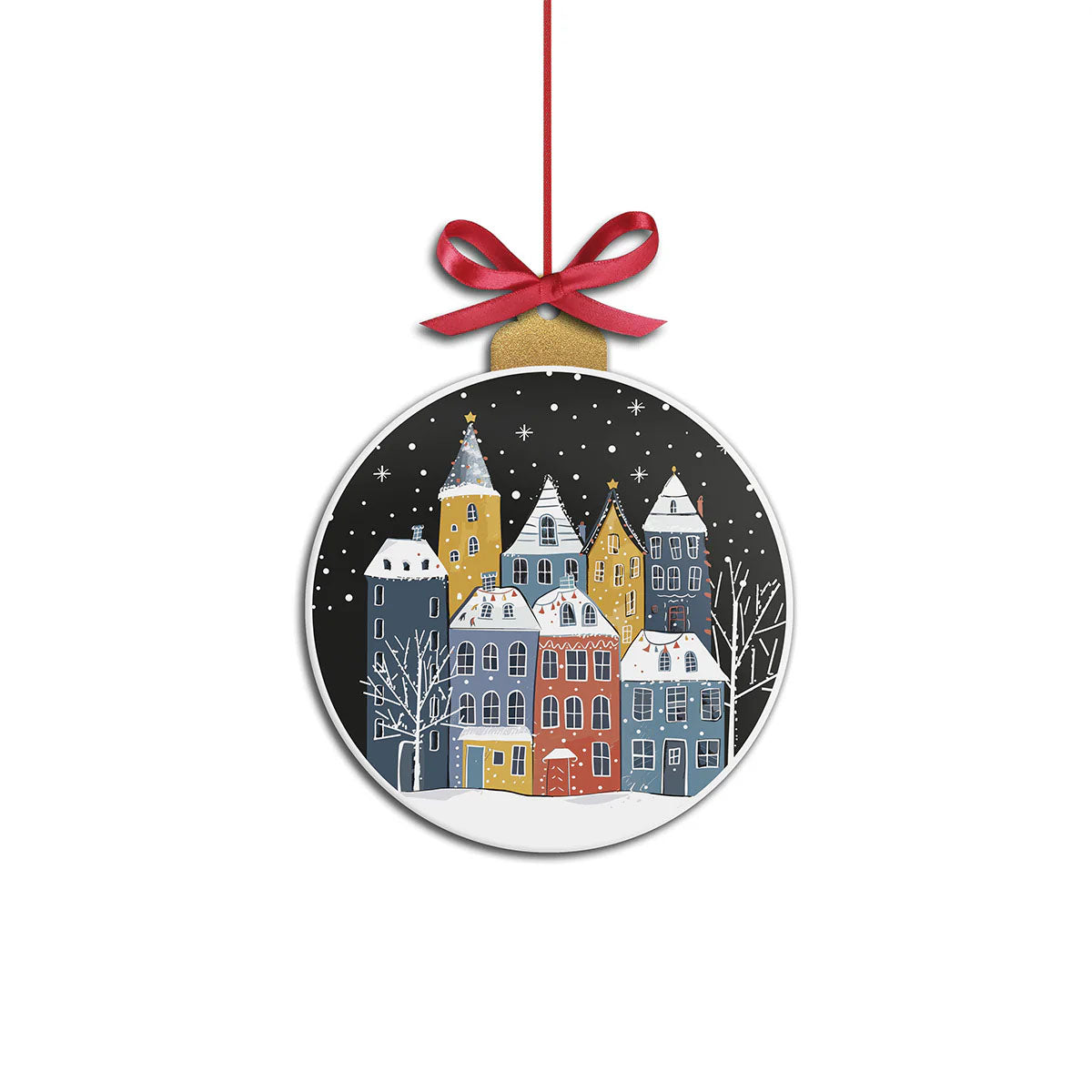 Formella Natale 2025 "Paesaggio" Cm 16X19 Egan