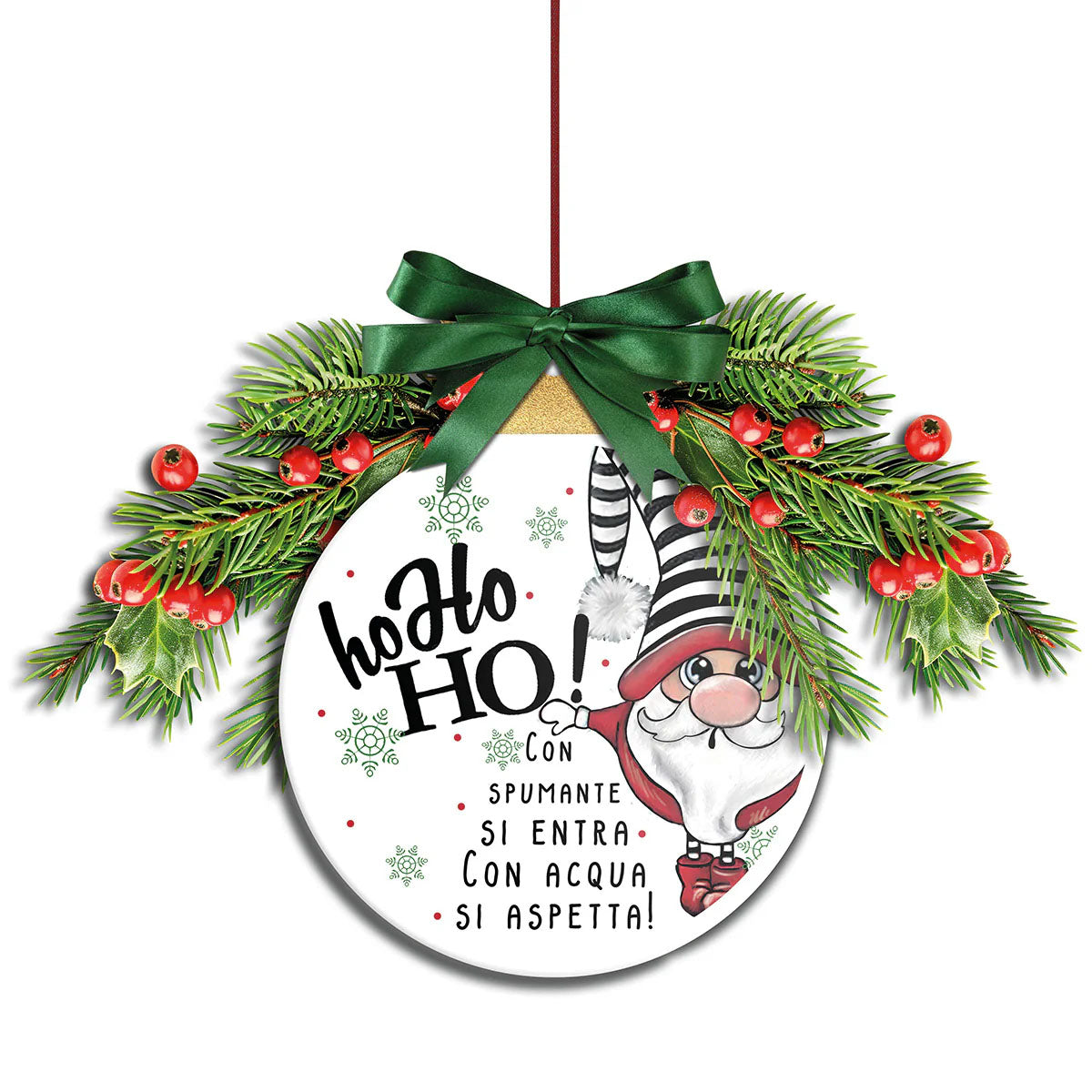 Fuoriporta Natale 2025 "Ho Ho Ho" Egan