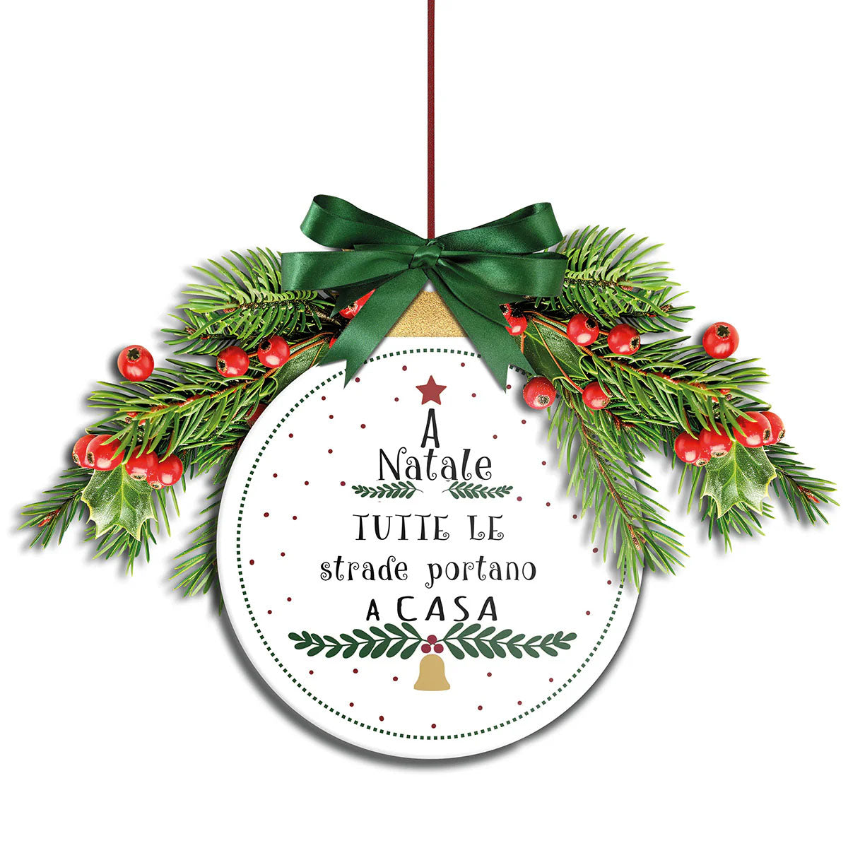 Fuoriporta Natale 2025 "A Natale" D20 Egan