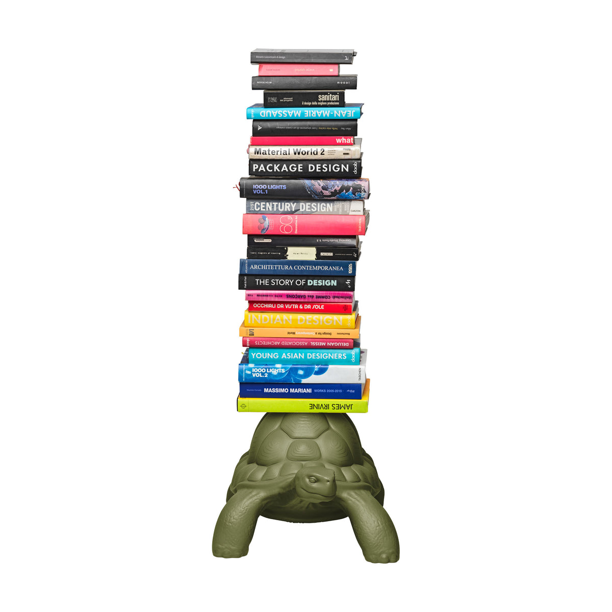 Turtle Carry Bookcase Qeeboo