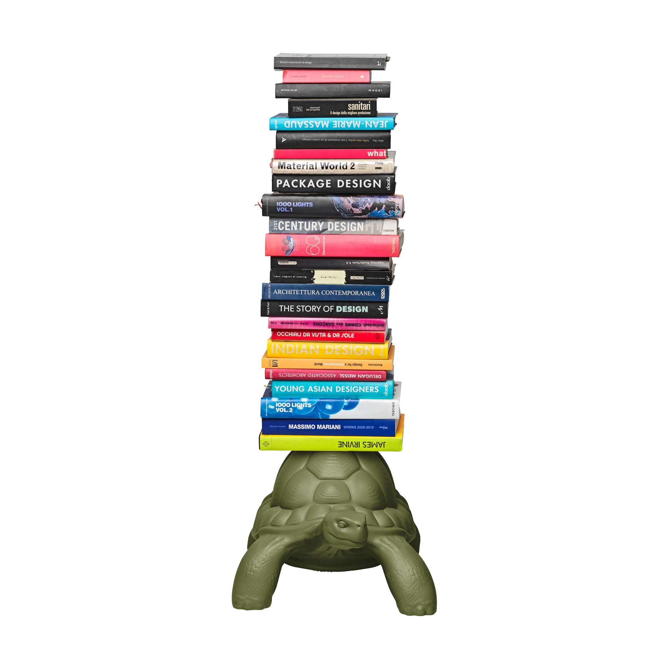 Turtle Carry Bookcase Qeeboo