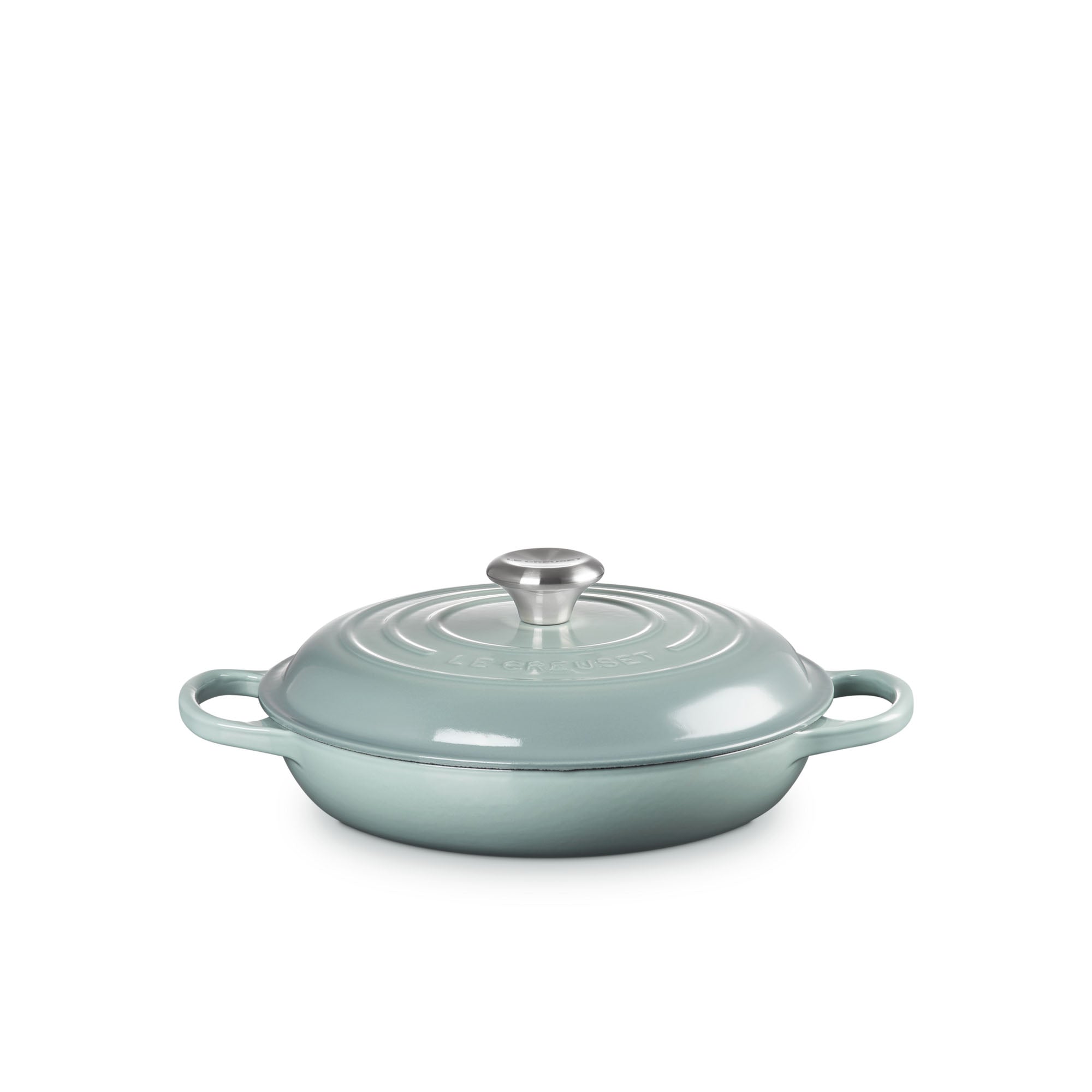 Tegame basso Evo 26cm Sea Salt Le Creuset