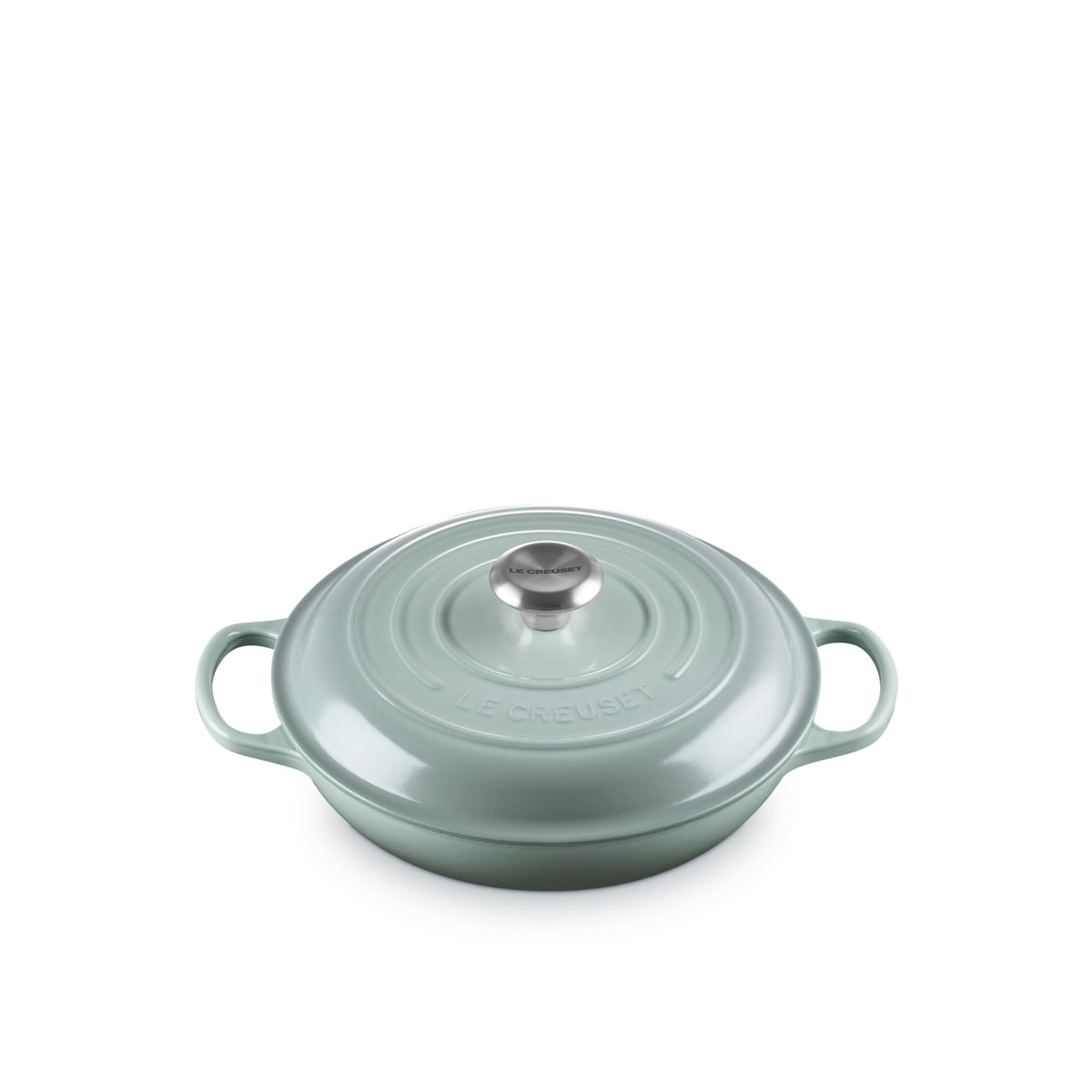 Tegame basso Evo 26cm Sea Salt Le Creuset