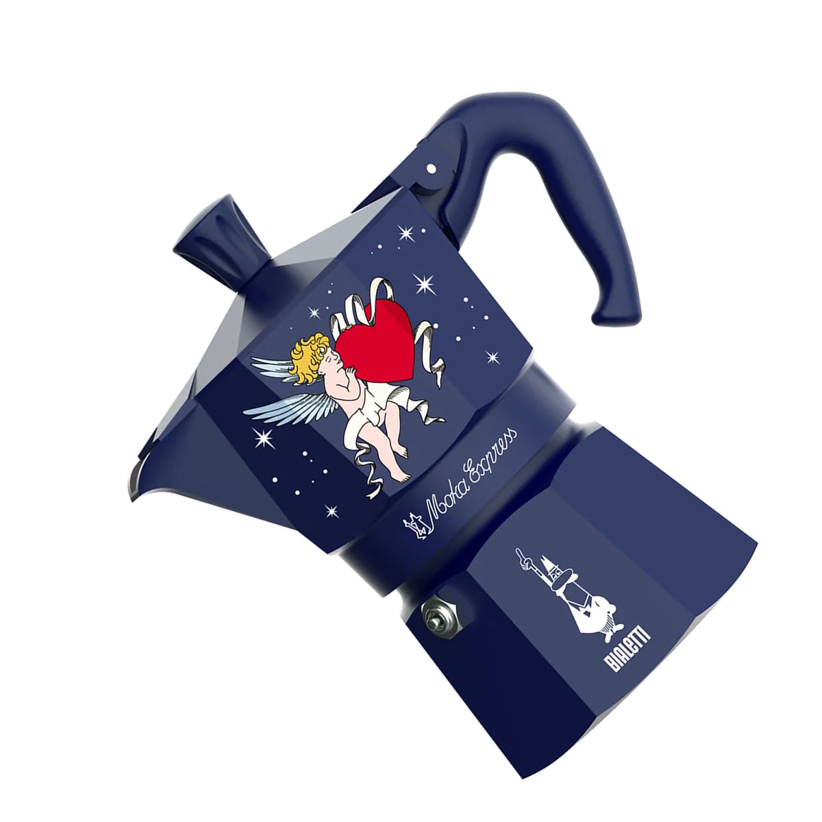Moka Express 3Tz Blu Cupido Bialetti Exclusive