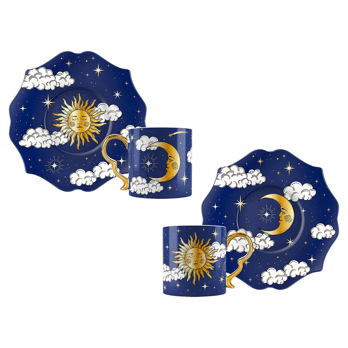 Set 2 tazzine sole e luna - Cielo Stellato Bialetti Exclusive