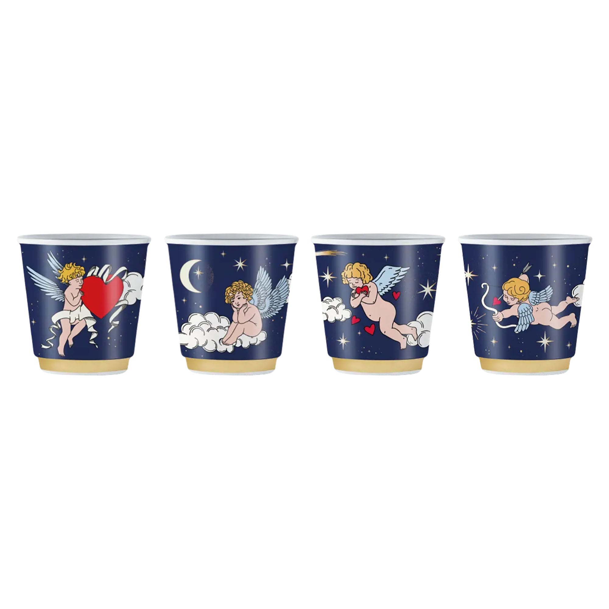 Set 4 Bicchierini Angeli  Bialetti Exclusive