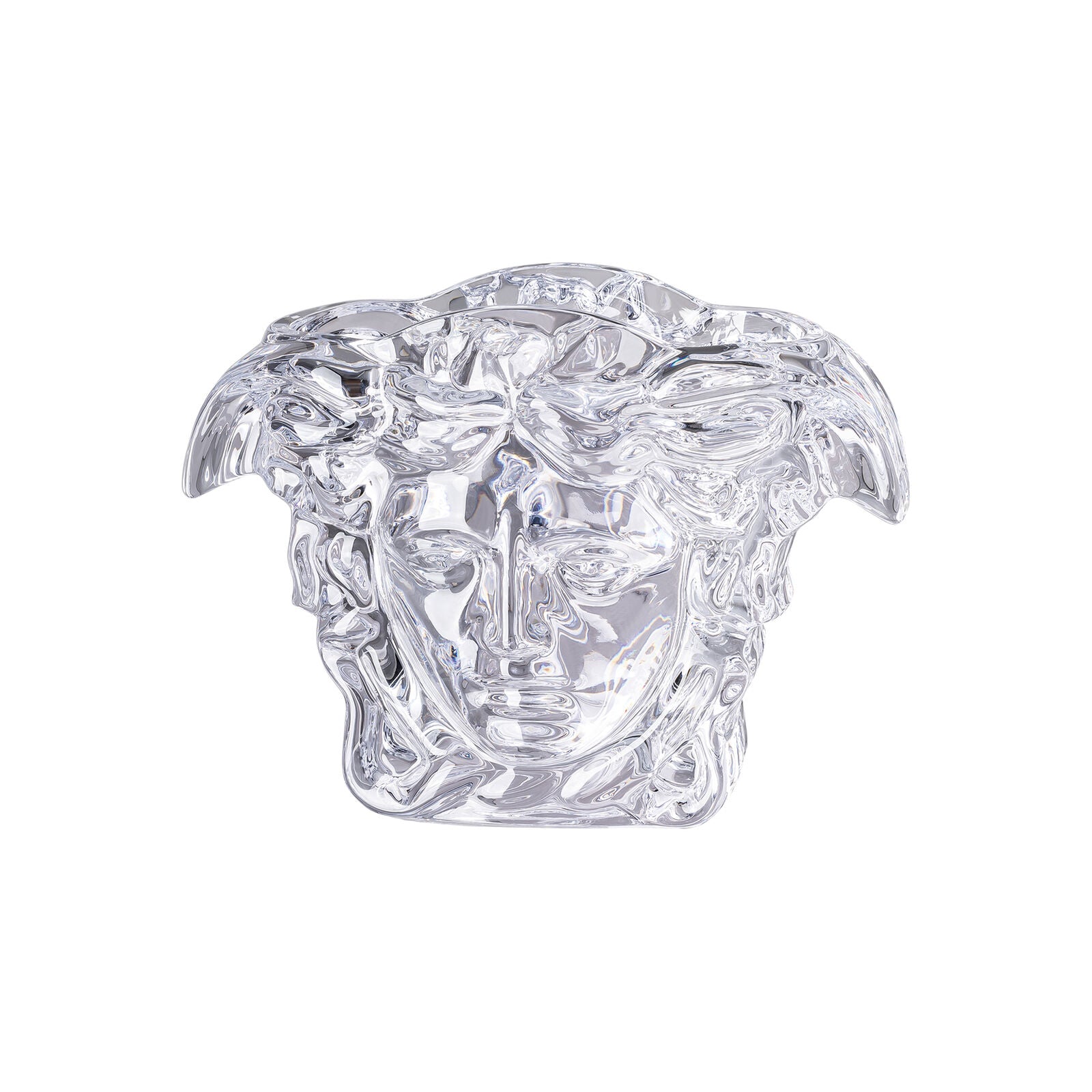 Medusa Grande Clear Vaso 19 cm Versace