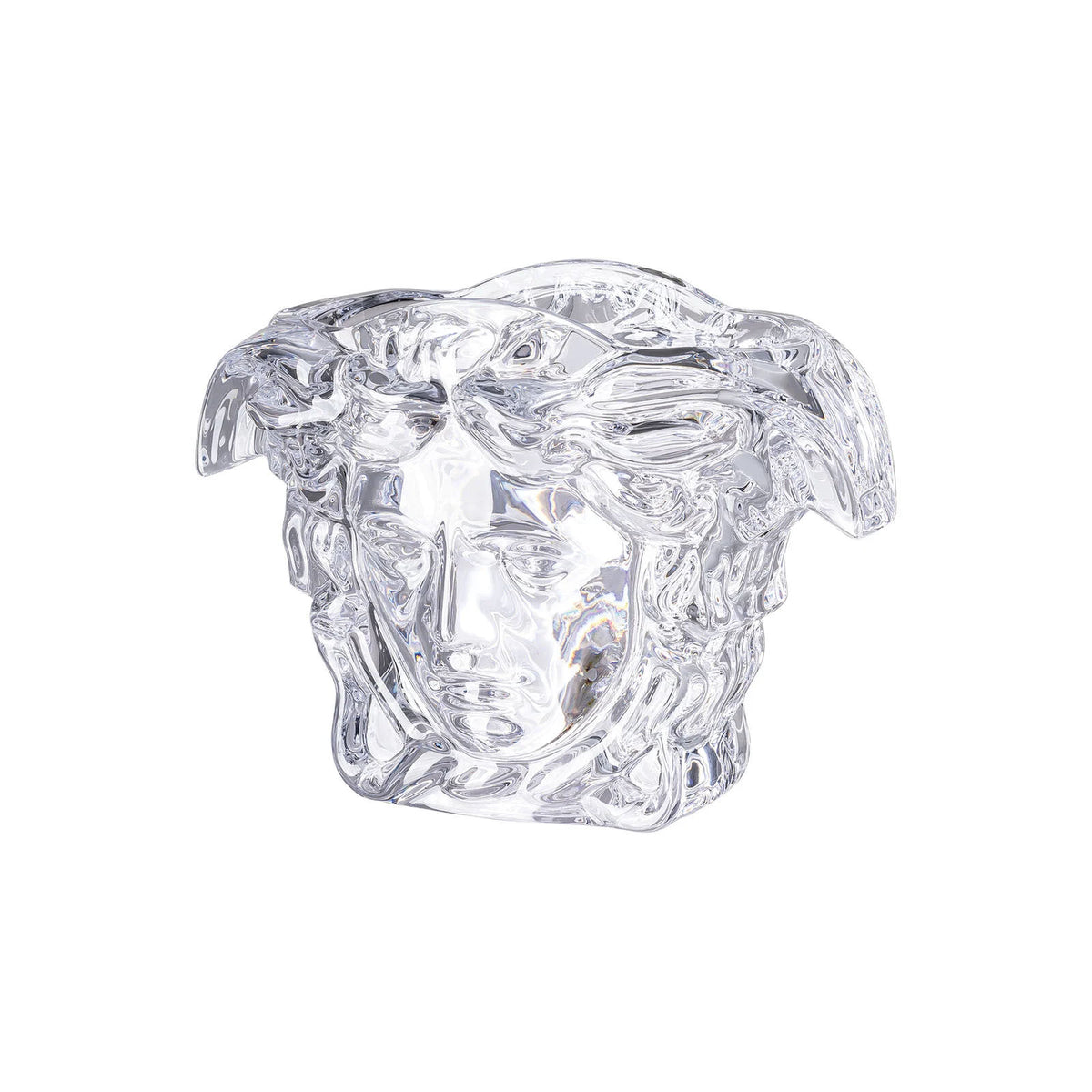 Medusa Grande Clear Vaso 19 cm Versace