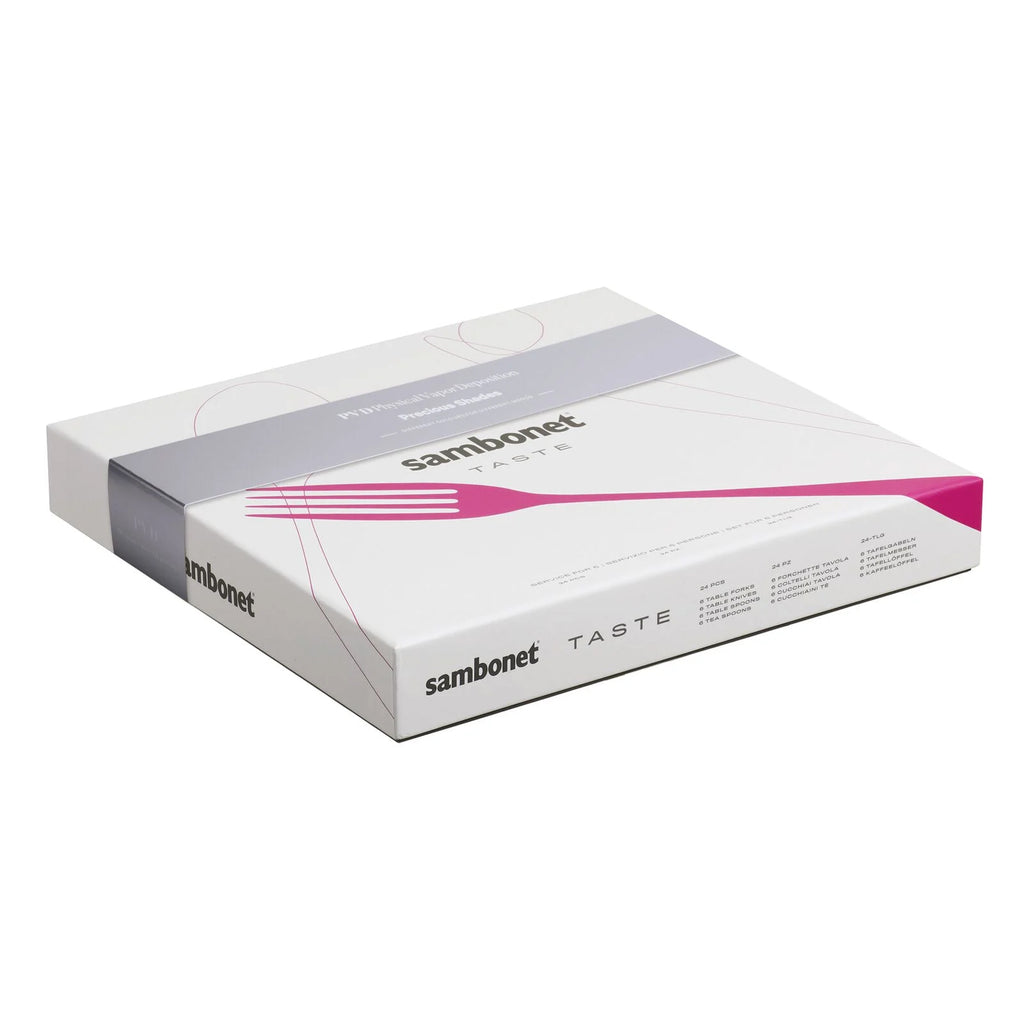 Taste Servizio tavola 24 posate PVD Gold Sambonet