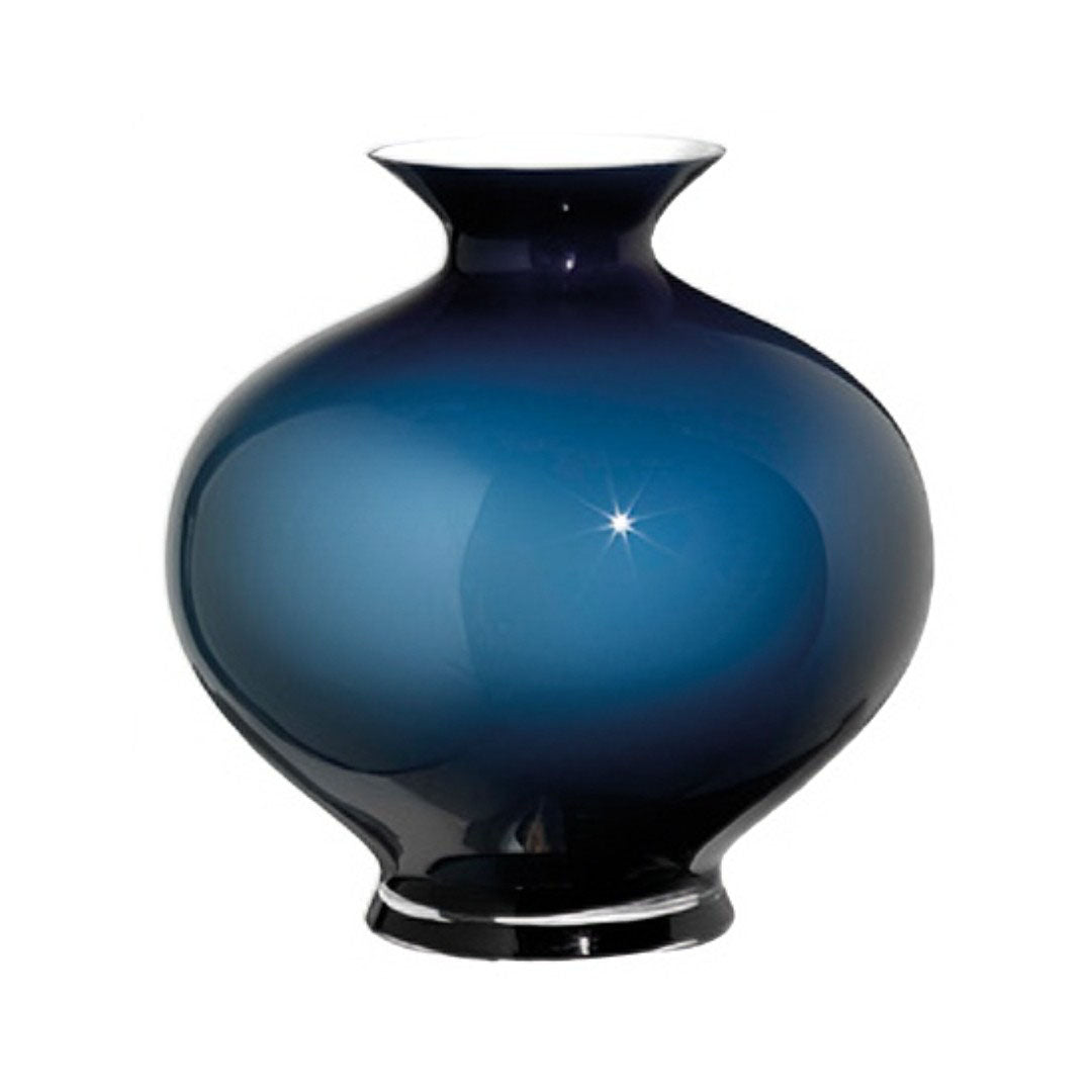 Aurora Vaso H.30 Cm Opale-Orion Blu Onlylux