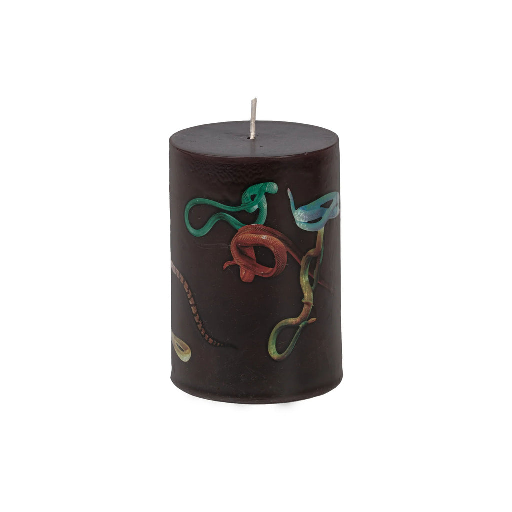 Candela Grande Toiletpaper Snakes Black  Seletti
