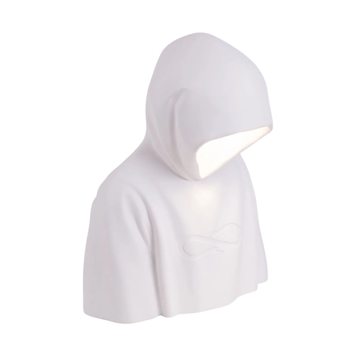 Lampada Da Tavolo In Resina Bad Guy Bianco Seletti