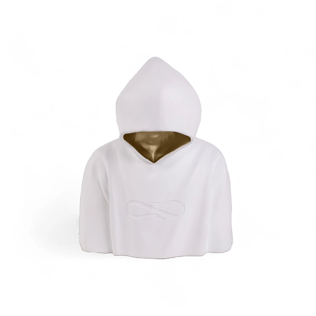 Lampada Da Tavolo In Resina Bad Guy Bianco Seletti