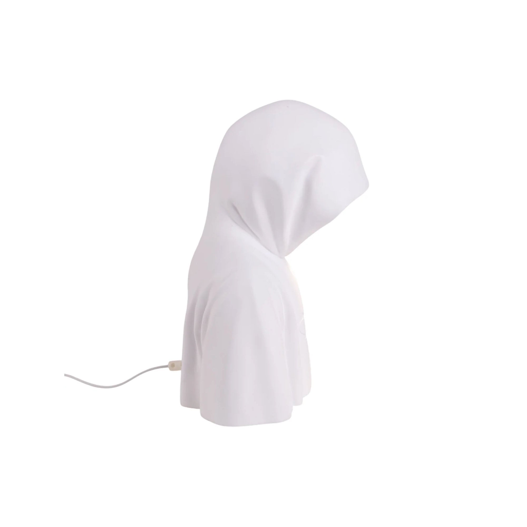 Lampada Da Tavolo In Resina Bad Guy Bianco Seletti