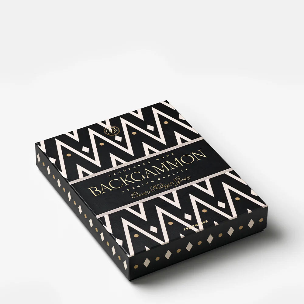 Lacquered Backgammon, Black Printworks