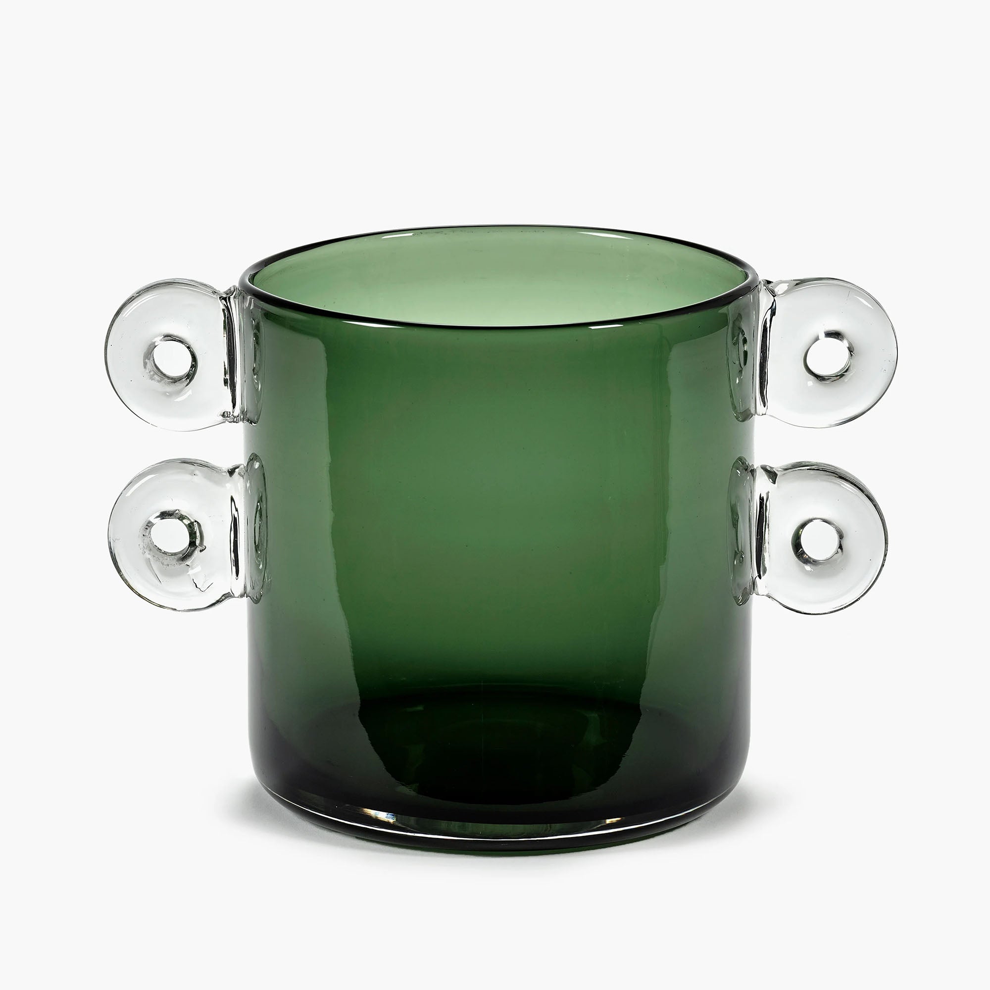 Vaso verde scuro Wind & Fire Serax
