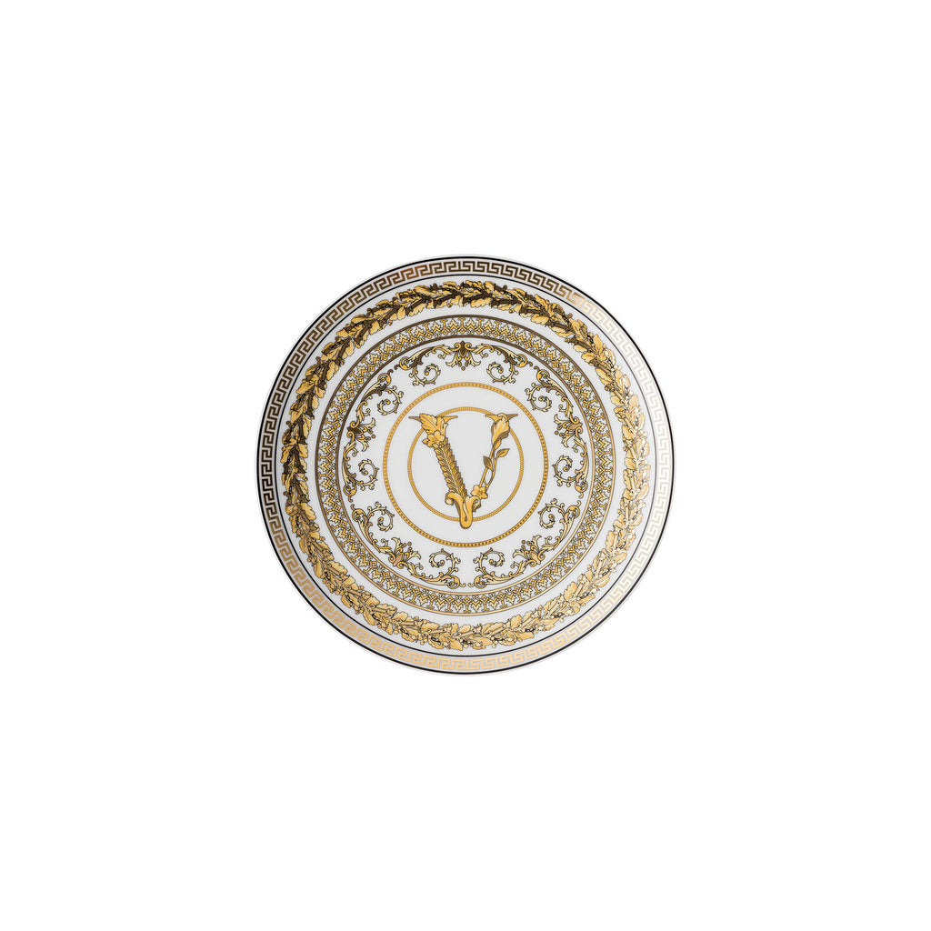Virtus Gala White Piatto piano 17 cm Versace