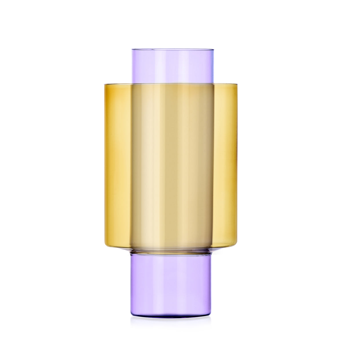 Vaso Grande C Lilla-Giallo Ichendorf