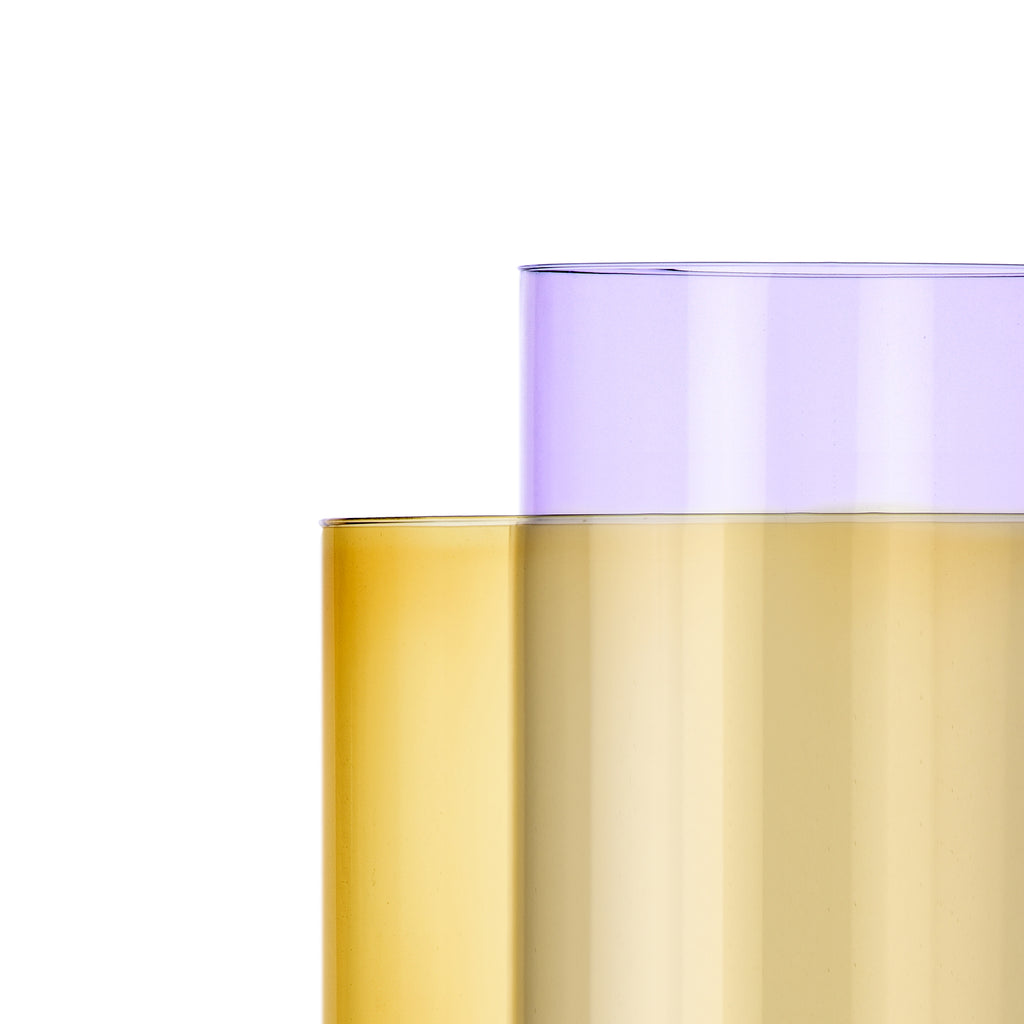 Vaso Grande C Lilla-Giallo Ichendorf