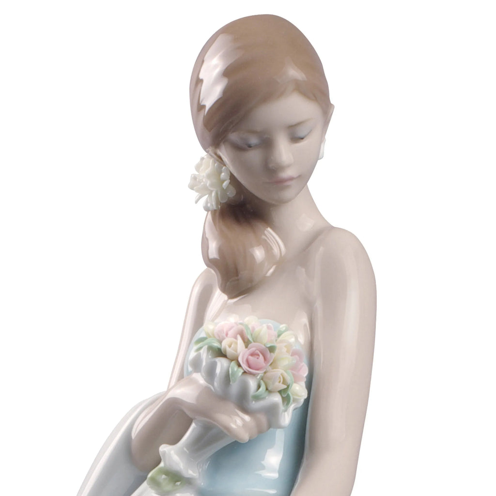 Figurina Sposa Il suo giorno speciale Lladro'