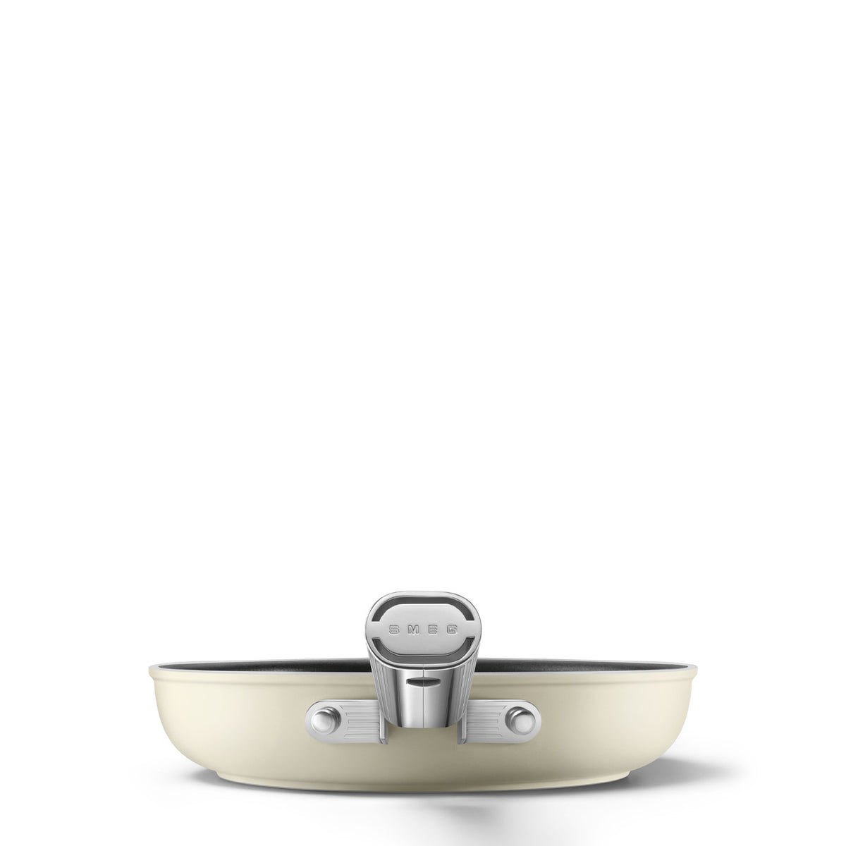 Padella antiaderente Crema 24 cm  Smeg