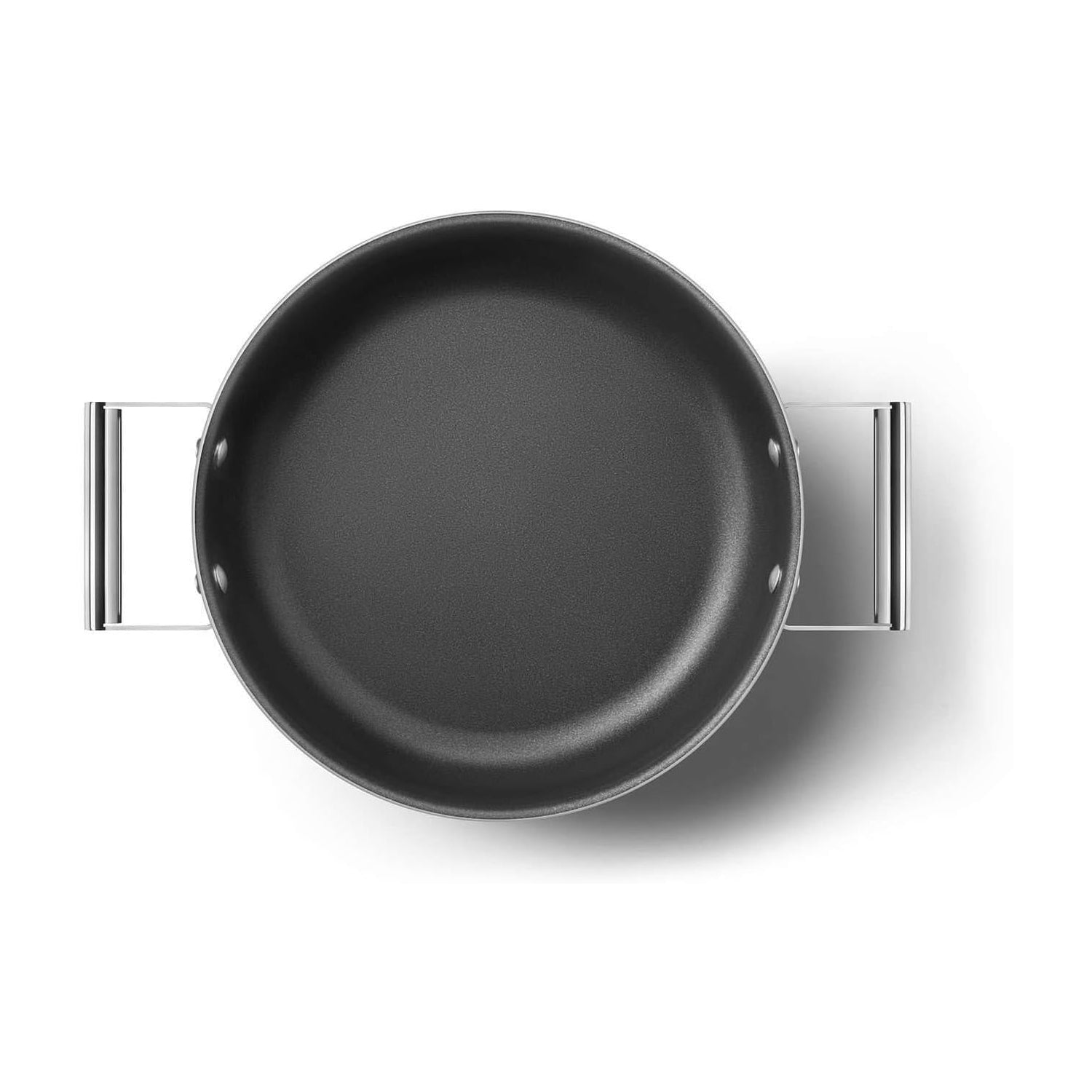 Tegame antiaderente 28 cm rosso Smeg