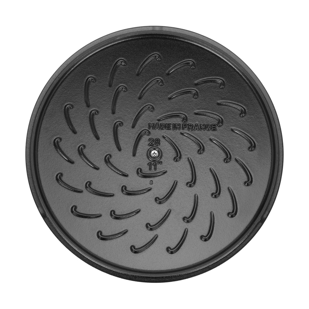 Tegame Chistera rotondo - 28 cm, granatina Staub