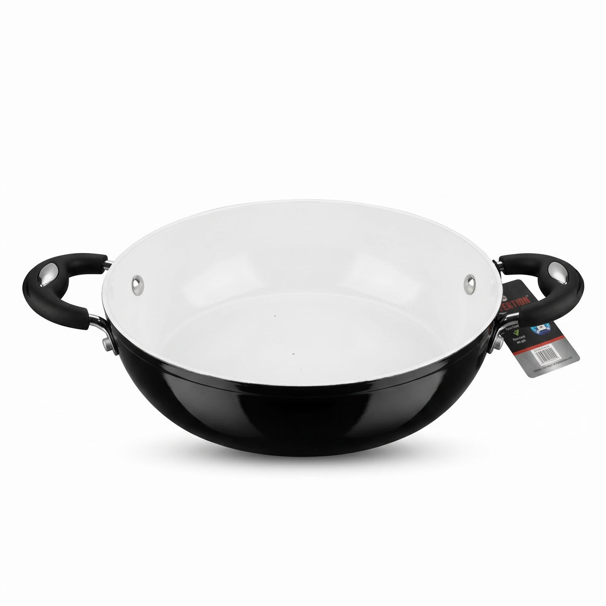 Tegame 2/Manici 28 Cm Black&White Bialetti
