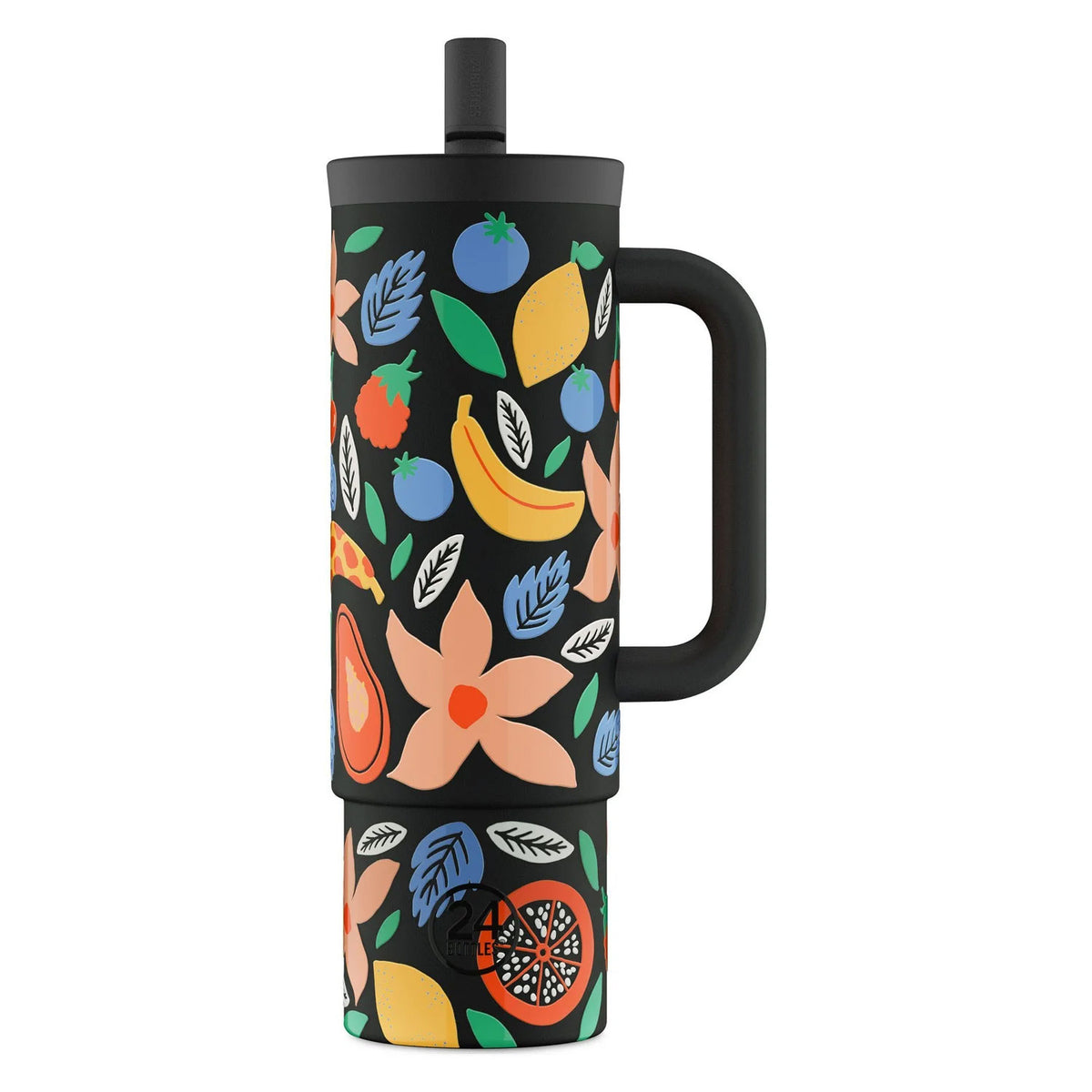 Straw Cup 800 ml Tropical Noir 24bottles