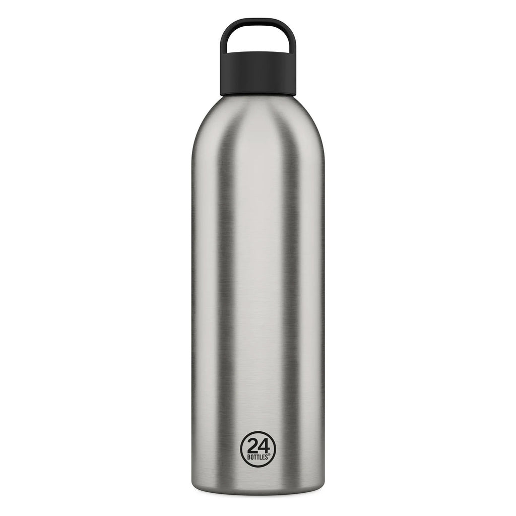 Clima Bottle 1.5lt Brushed Steel 24bottles