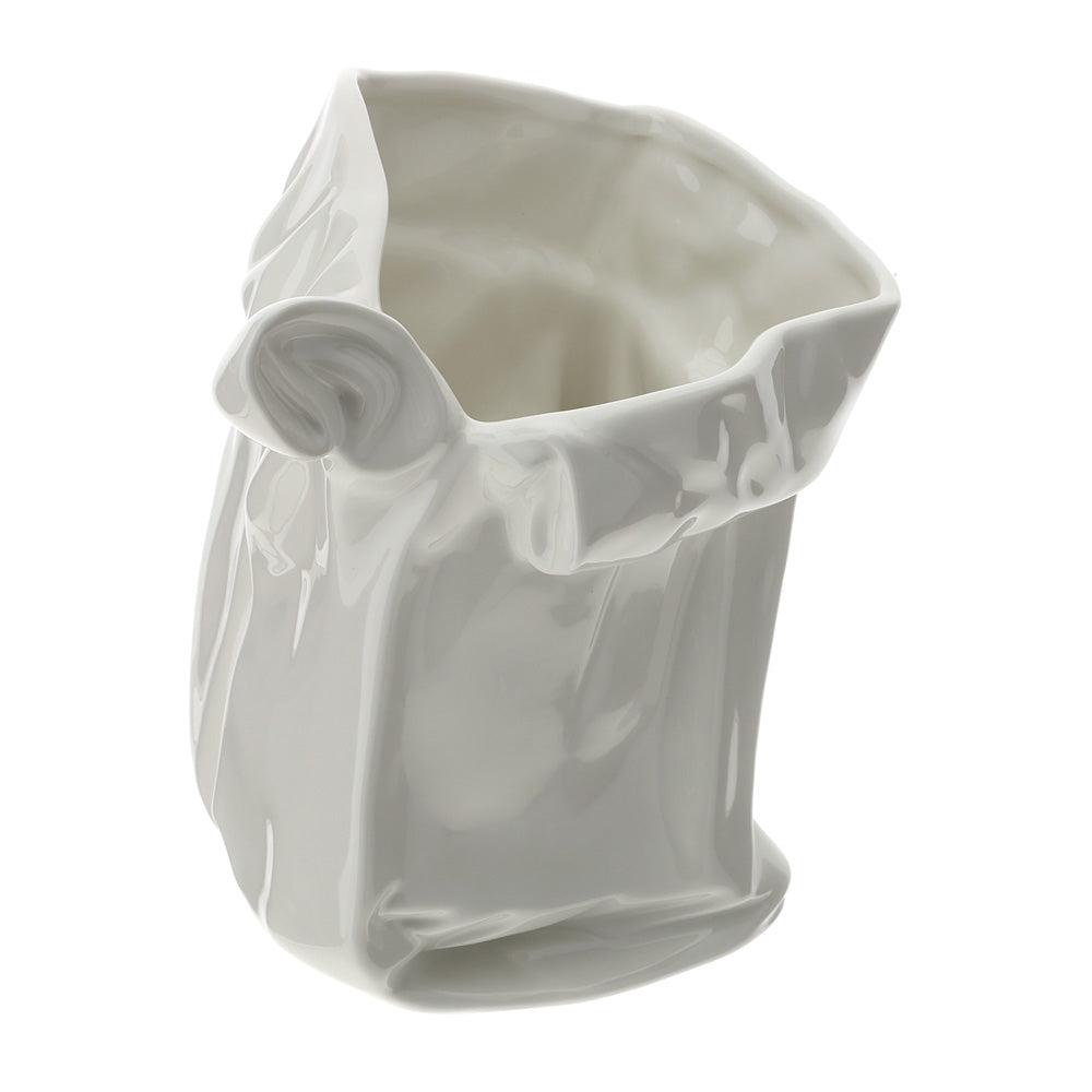 Vaso Cartoccio Porcellana Hervit