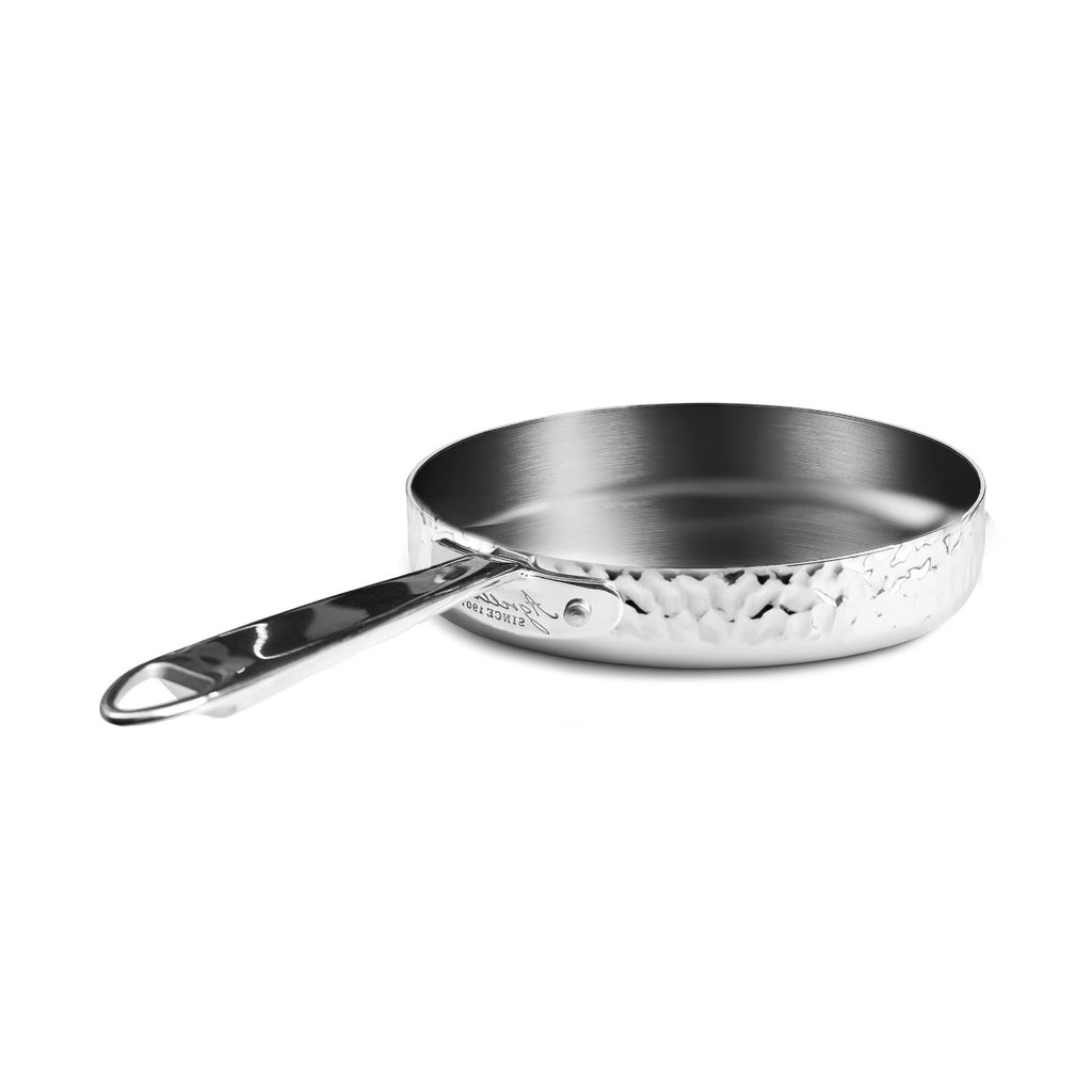 Padella Aluinox Martellato 3Ply 1/Manico 1907 Cm 24 Pentole Agnelli
