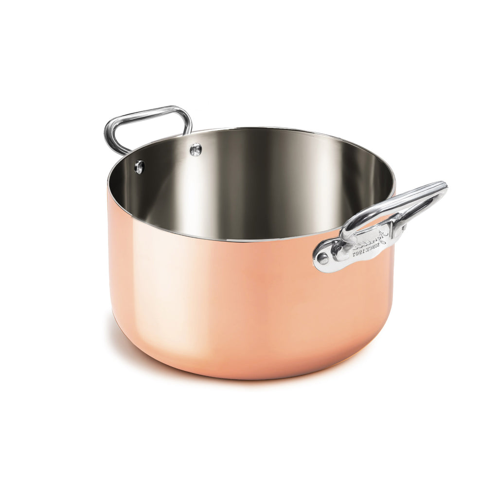 Casseruola Alta 2 maniglie Copper 4 Induzione Cm 20 Pentole Agnelli