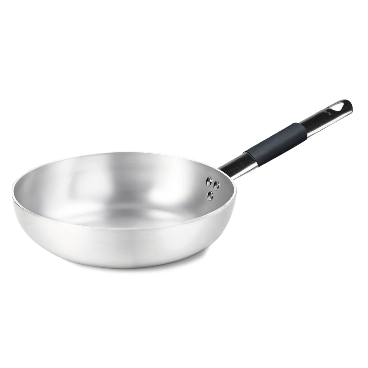 Padella svasata alta a saltare in alluminio 3mm – 1 manico Cm.24 Pentole Agnelli