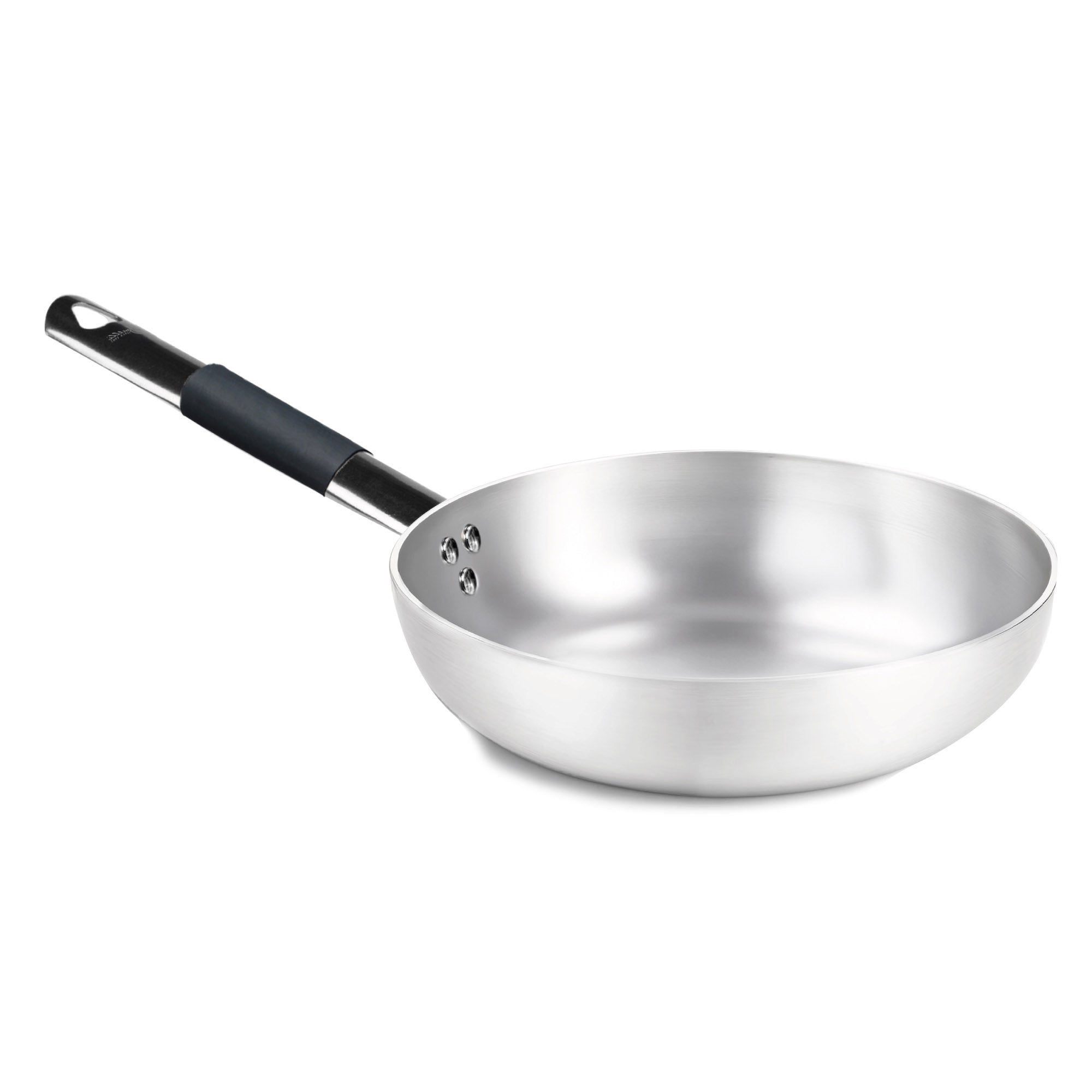 Padella svasata alta a saltare in alluminio 3mm – 1 manico Cm.24 Pentole Agnelli