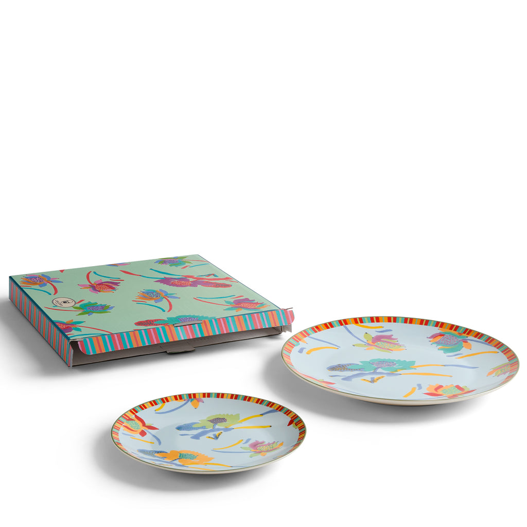 Set Of Plates X2 JAPANESE Lisa Corti