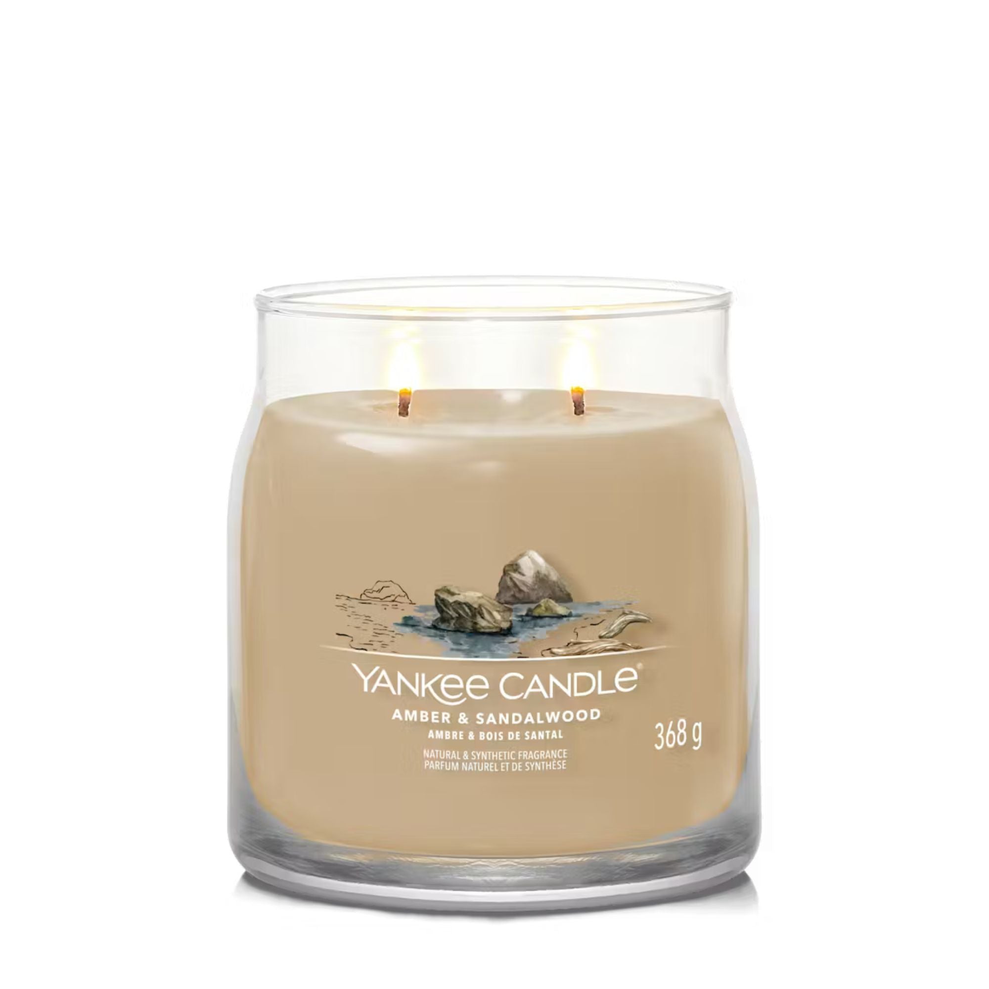 Candela 368 Gr Amber & Sandalwood Yankee Candle
